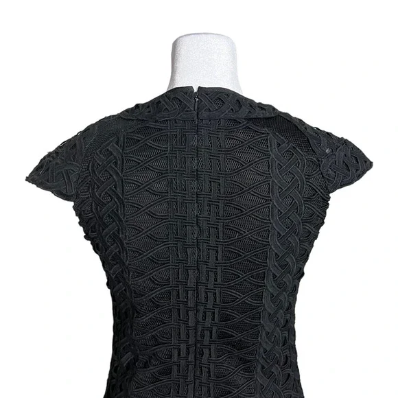 Jonathan Simkhai Cap Sleeve Tread-Lace Dress - Picture 8 of 14